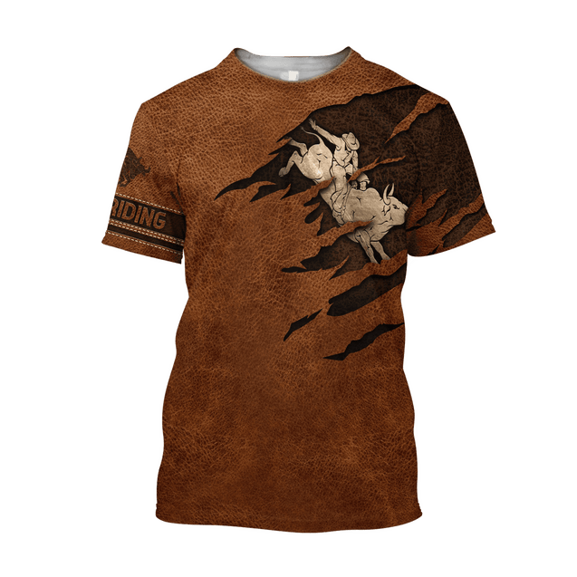 Personalized Name Bull Riding 3D All Over Printed Unisex Shirts Bull Rider Ver 4