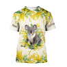 Custom name Australia Koala Golden Wattle Shirts