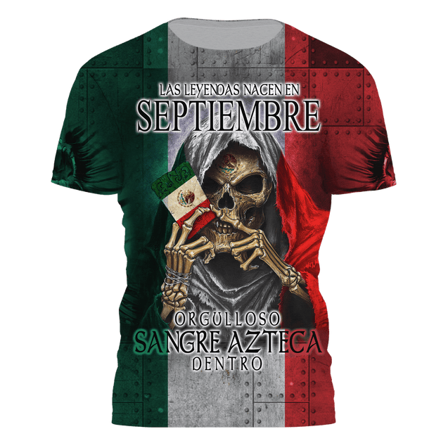 Mexico 3D All Over Printed Unisex Shirts