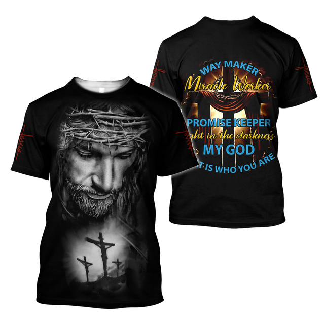 Premium Christian Jesus 3D All Over Printed Unisex Shirts TNA17022101