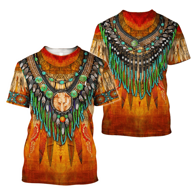 Native American 3D All Over Printed Unisex Shirts