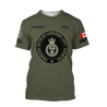 Personalized Name XT Canadian PPCLI Pullover 3D All Over Printed Shirts DA12032101