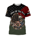 Home Of The Free US Veteran 3D All Over Printed Hoodie HHT26052101