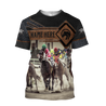 Personalized Name Horse Racing 3D All Over Printed Unisex Shirts Ver 2