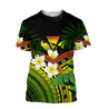 Polynesian Habiscus Kanaka Hawaii 3D Unisex Hoodie