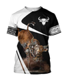 Bull Riding 3D All Over Printed Shirts JJ26052102 NT