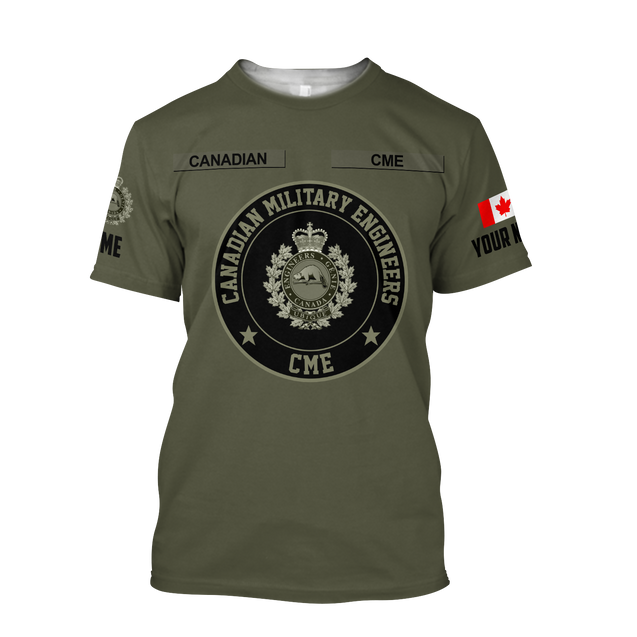 Personalized Name XT Canadian CME Pullover 3D All Over Printed Shirts DA12032103