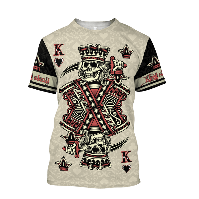 Premium Skull 3D All Over Printed Unisex Shirts