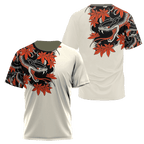 Japan Mask 3D All Over Printed Combo T-Shirt BoardShorts