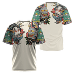 Japan Culture 3D All Over Printed Combo T-Shirt BoardShorts