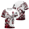 Alpha King Lion Tattoo 3D All Over Printed Combo T-Shirt BoardShorts