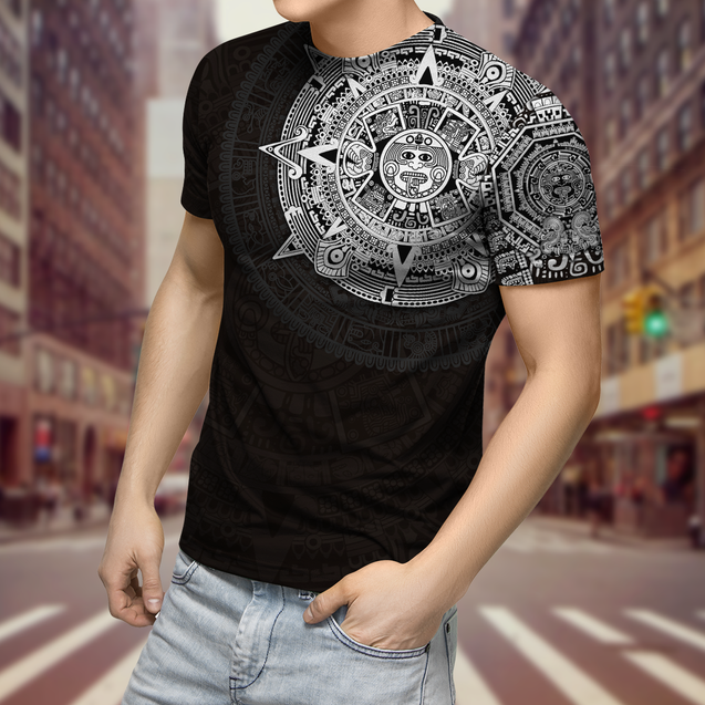 Premium Aztec Mexico 3D All Over Printed Shirts S2