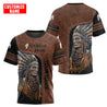 Summer Collection - Customized Native American 3D All Over Printed Unisex Shirts