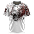 Lion Tattoo Thunder 3D All Over Printed Combo T-Shirt BoardShorts