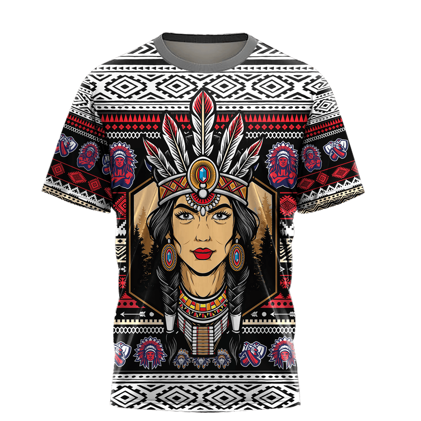 Native American 3D All Over Printed Unisex Shirts