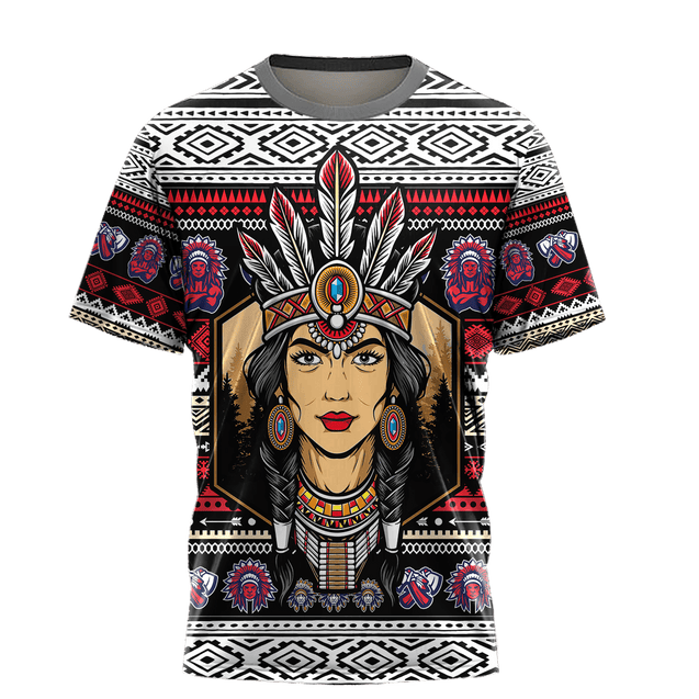 Native American 3D All Over Printed Unisex Shirts