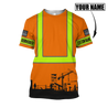 Personalized Ironworker Safety 3D All Over Printed Unisex Shirts TN