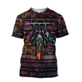 Premium Native American Feather  3D All Over Printed Shirts