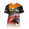 Personalized Name Bull Riding 3D All Over Printed Unisex Shirts Bull Rider Ver2