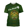 I'm Irish Celtic Phoenix Saint Patrick's Day 3D All Over Printed Shirts For Men And Women TN