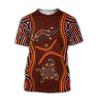 Aboriginal Naidoc Week heal the Lizard and Turtle 3D print shirts