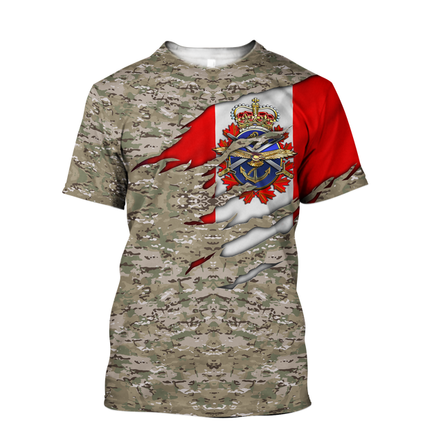 Canadian Veteran 3D All Over Printed Shirts PD06032102