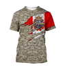 Canadian Veteran 3D All Over Printed Shirts PD06032102