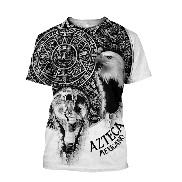 Azteca Mexicano 3D All Over Printed Unisex Shirts