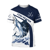 Custom name sailfish fishing design 3d print shirts