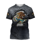 Mexico 3D All Over Printed Shirts VP08042103