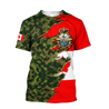 Canadian Veteran 3D All Over Printed Shirts MH08032106