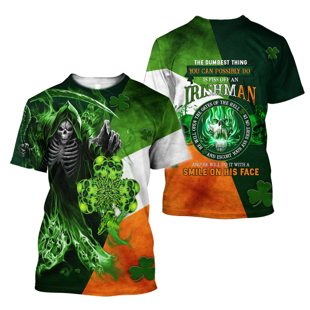 Irish Saint Patrick Day 3D All Over Printed Unisex Shirt