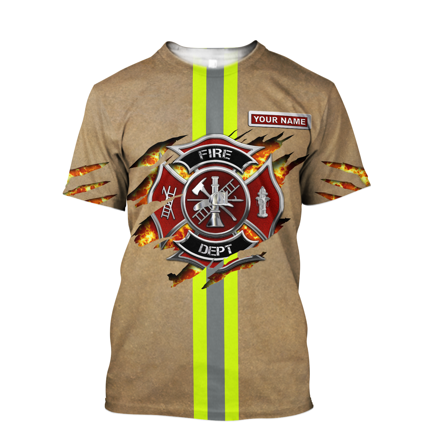 Customize Name Firefighter Hoodie Shirts For Men And Women