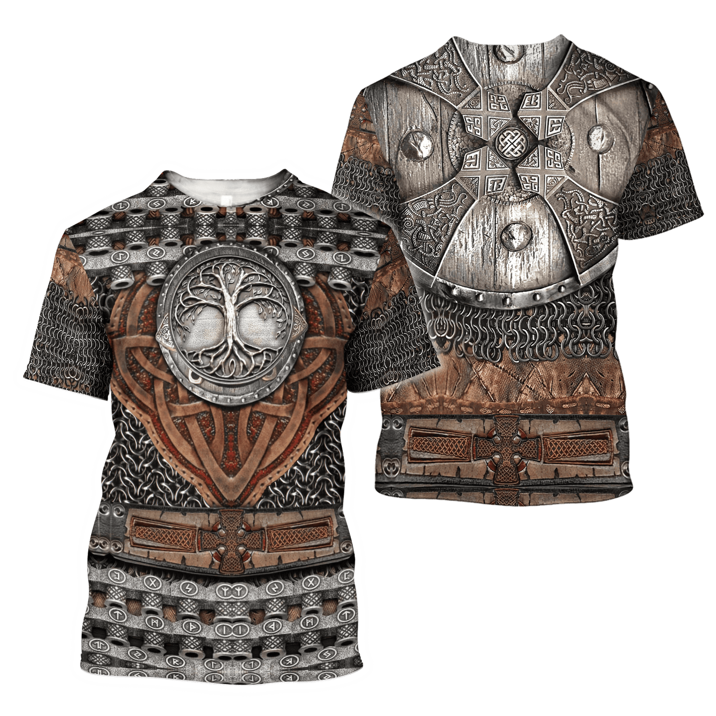 Viking Armor 3D All Over Printed Unisex Shirts