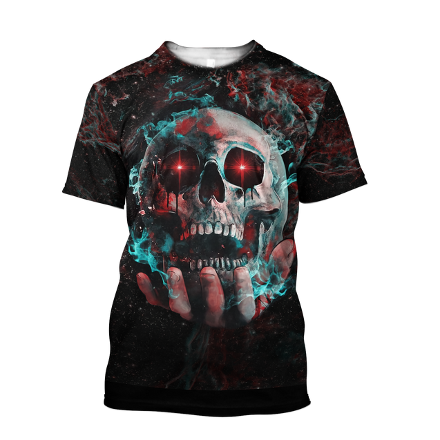 Premium Skull 3D All Over Printed Unisex Shirts