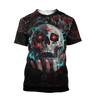 Premium Skull 3D All Over Printed Unisex Shirts