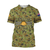 Australian Veteran 3D Printed Unisex Shirts TN