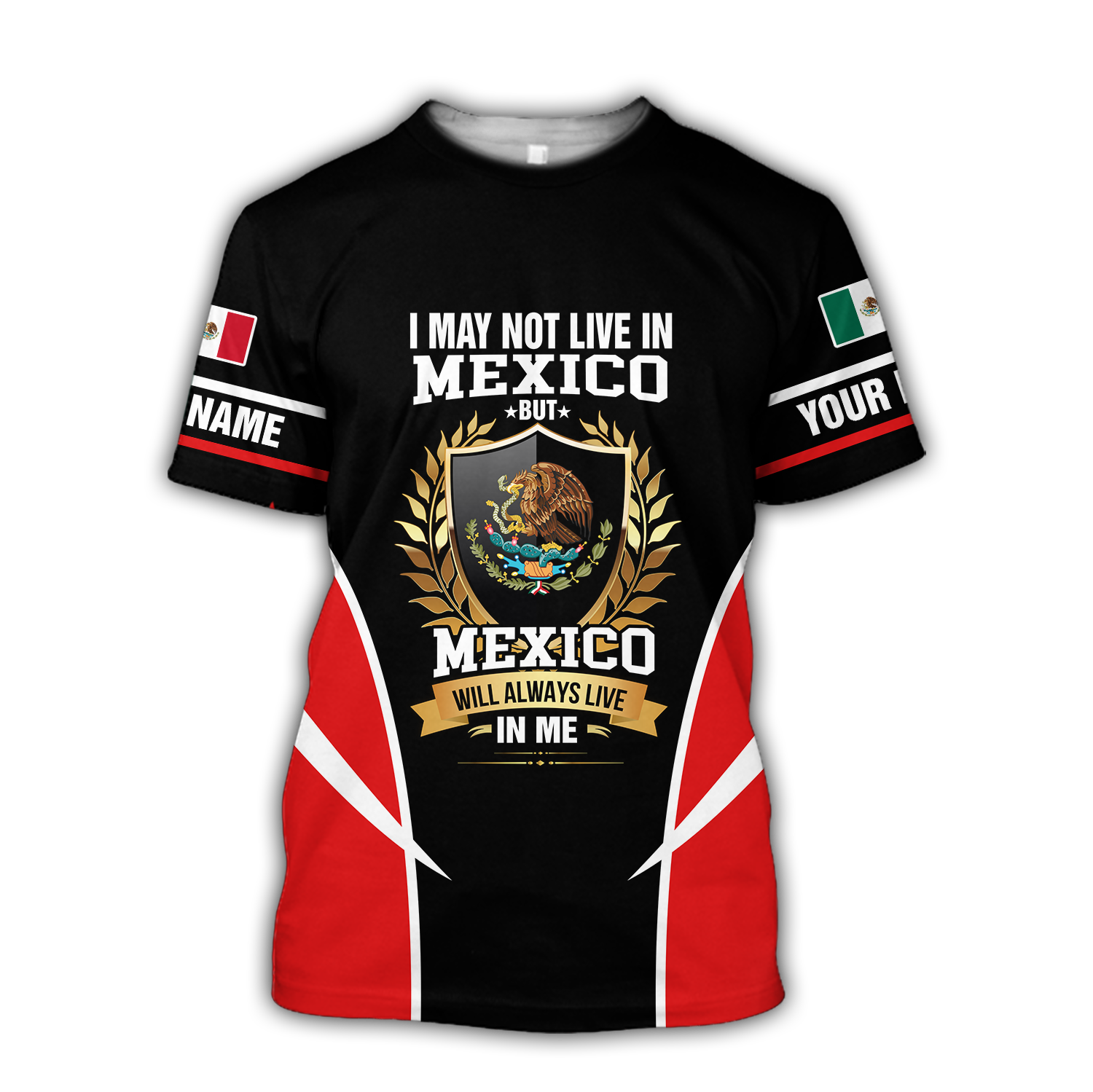 Personalized Mexican Pride Unisex Hoodie