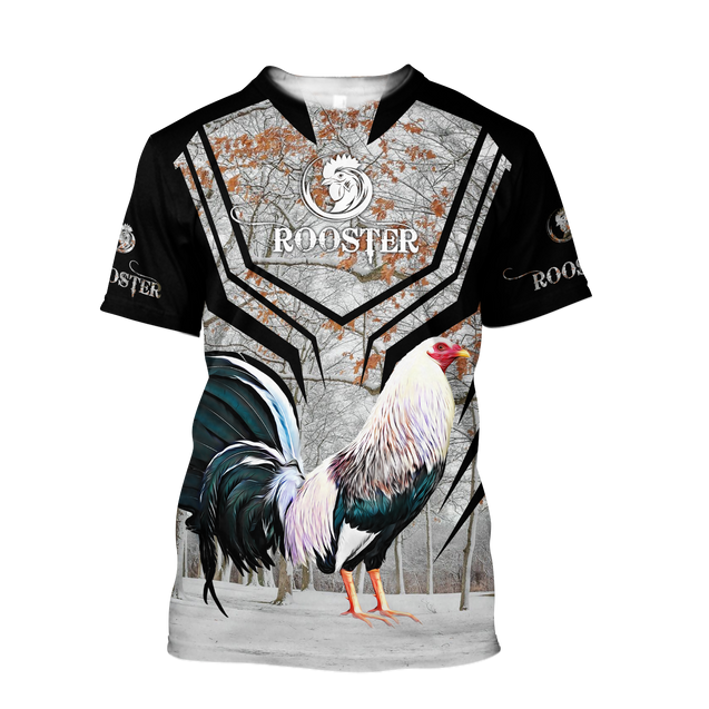 Premium Rooster 3D Printed Unisex Shirts