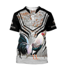 Premium Rooster 3D Printed Unisex Shirts