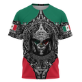 Personalized Name Aztec Mexican 3D All Over Printed Unisex Shirts