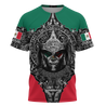 Personalized Name Aztec Mexican 3D All Over Printed Unisex Shirts