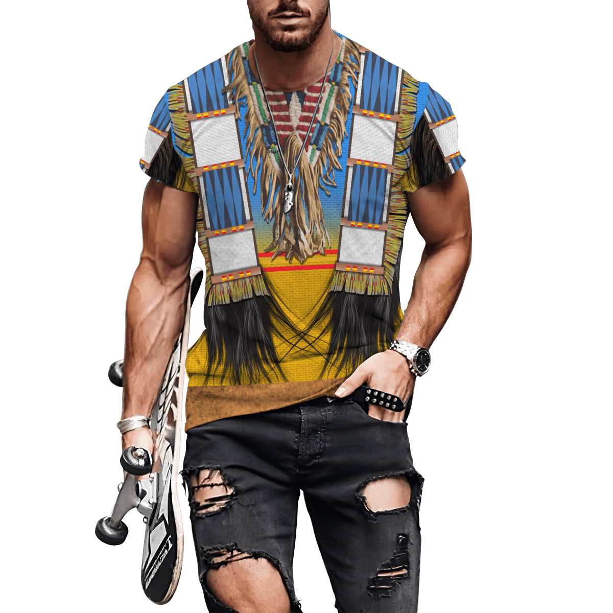 Native American 3D All Over Printed Unisex Shirts
