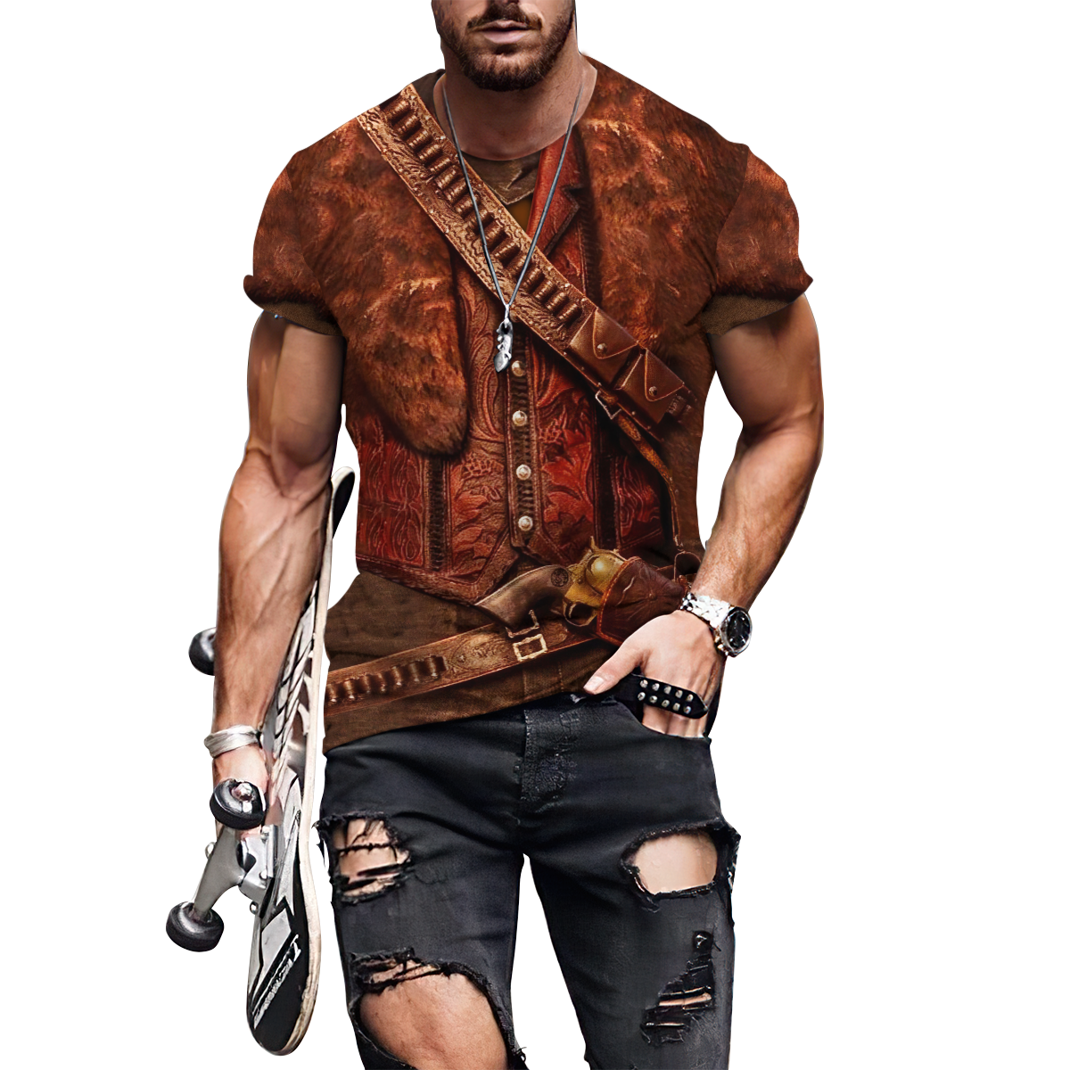 Cowboy Cosplay 3D All Over Printed Shirts