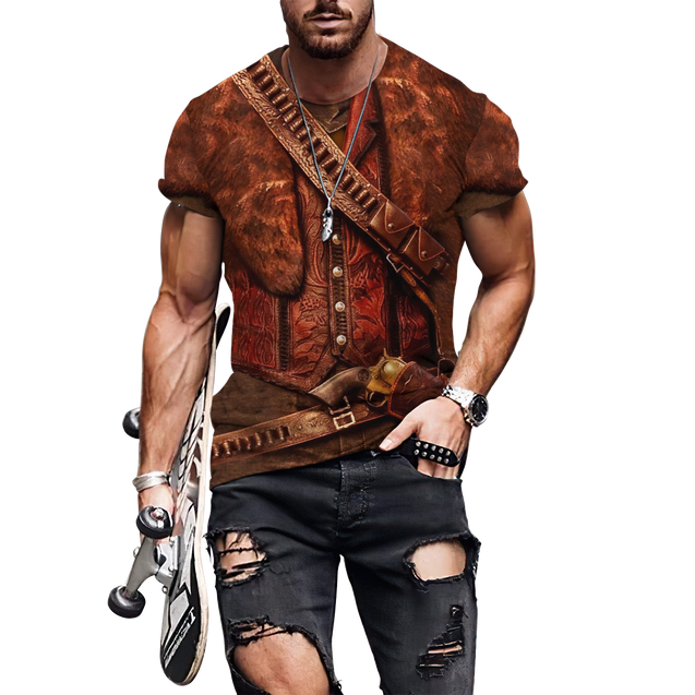 Cowboy Cosplay 3D All Over Printed Shirts