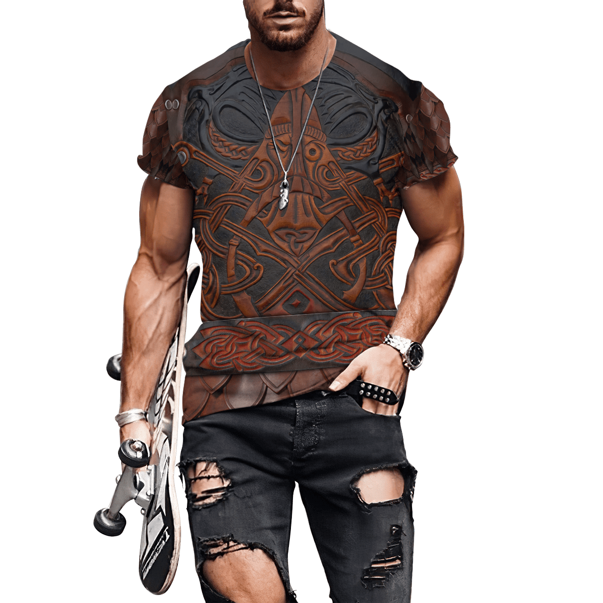 Viking Armor 3D All Over Printed Unisex Shirts