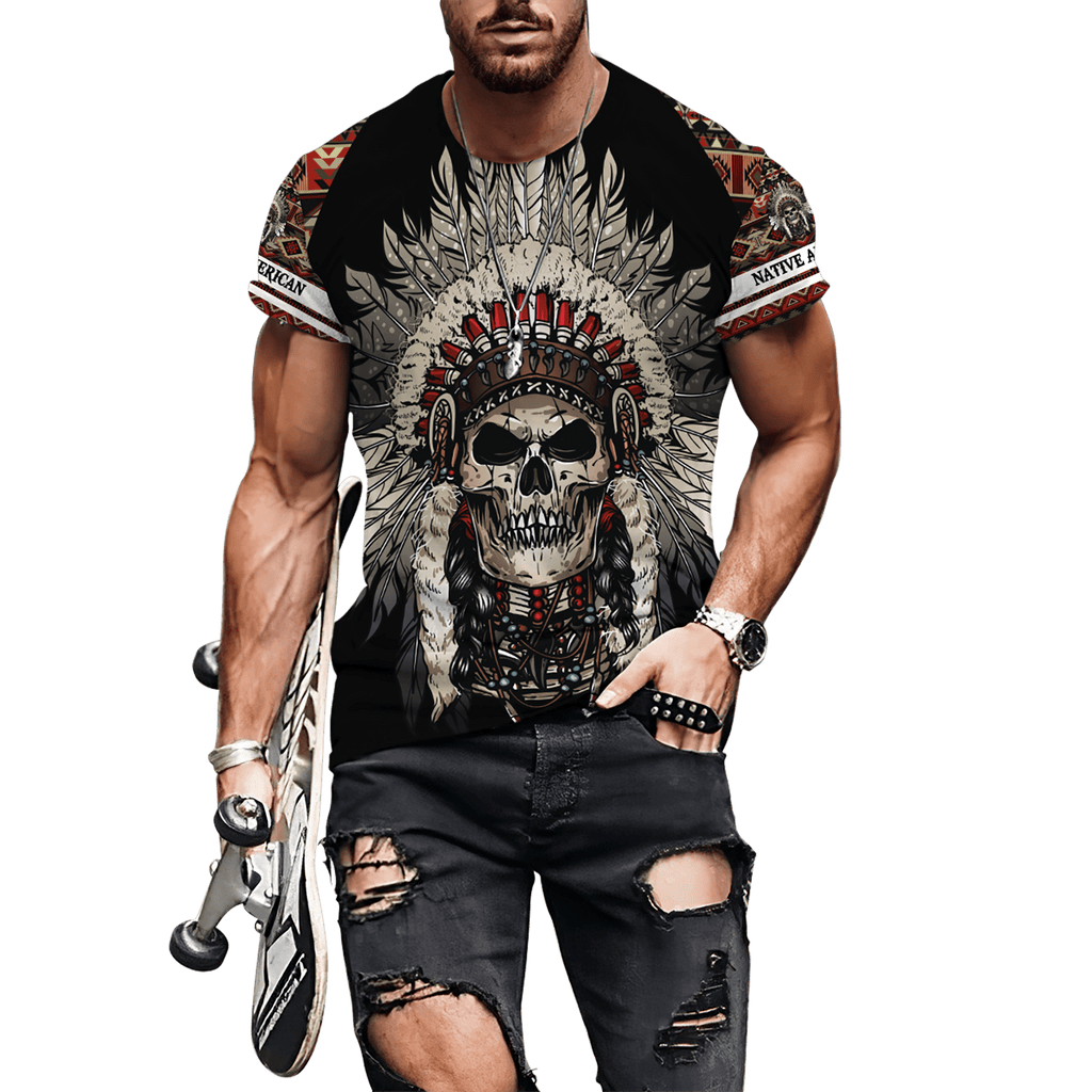 Native American 3D All Over Printed Unisex Shirts