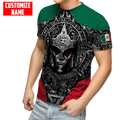 Personalized Name Aztec Mexican 3D All Over Printed Unisex Shirts