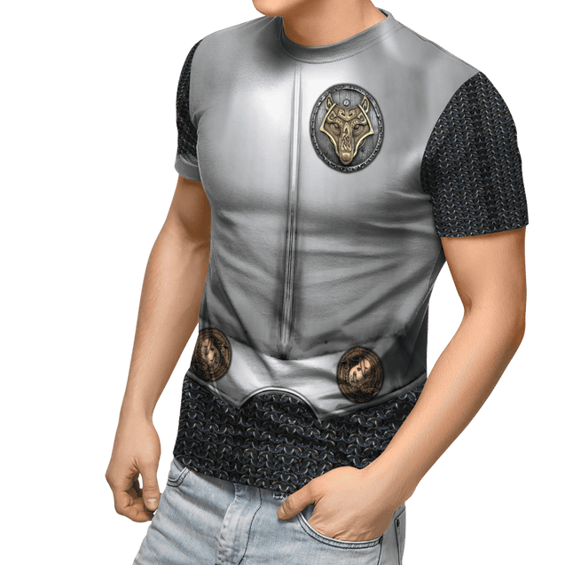 Viking Armor 3D All Over Printed Unisex Shirts