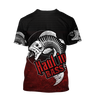 Haul in Bass Fishing Red Reaper 3d print shirts